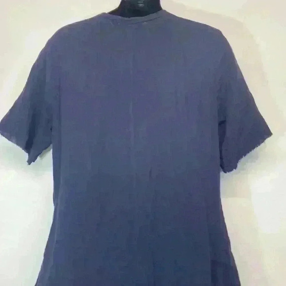 Soft Surroundings Brushed Cotton Textured Midi Dress size small - Picture 7 of 8